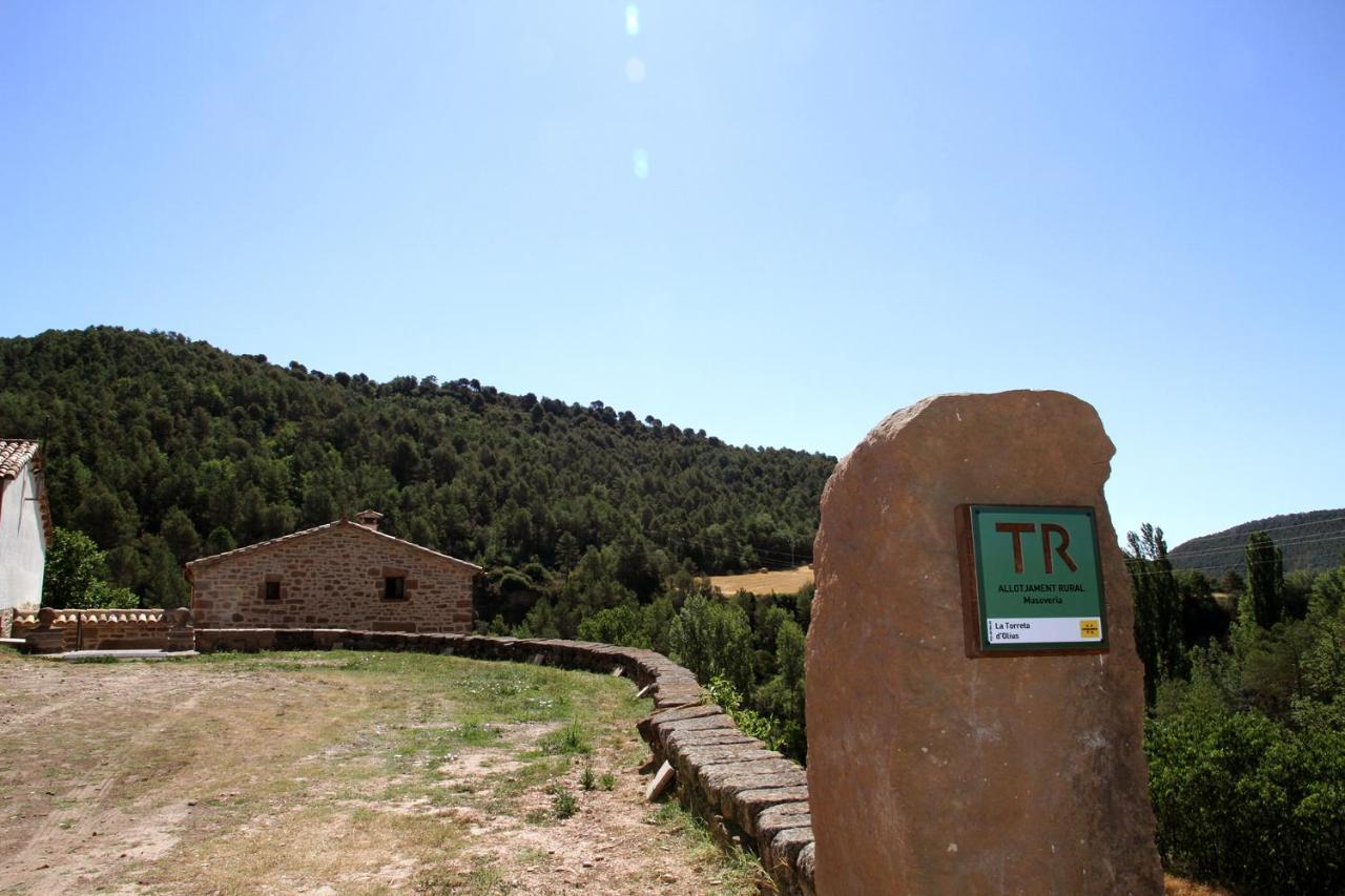 Вилла La Torreta D'Olius Экстерьер фото